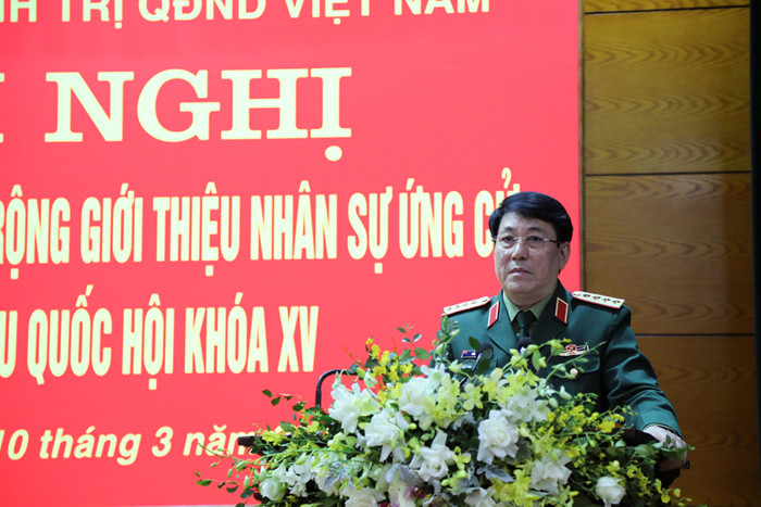 Dai tuong Luong Cuong duoc gioi thieu ung cu DBQH khoa XV-Hinh-3