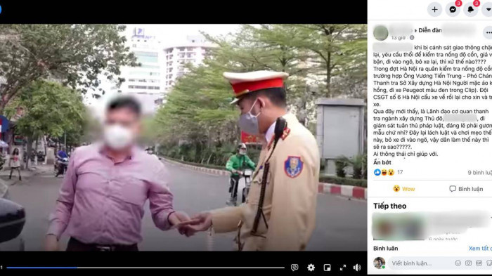 Lanh dao Thanh tra So XD Ha Noi bi to “ne thoi con”: Xu sao... neu dung?