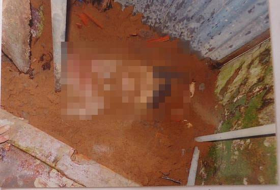 Theo hồ sơ vụ án, chiều 10/9/2013, người dân xã Sơn Phú, huyện Giồng Trôm, tỉnh Bến Tre kinh hoàng khi phát hiện thi thể bà L.T.C. (SN 1953) bị chôn vùi sau bếp nhà hàng xóm. Người dân càng bất ngờ hơn khi hung thủ chính là người hàng xóm Nguyễn Minh Châu. Vì ở gần nhau, nên Châu biết rất rõ sinh hoạt thường ngày của bà C. Thấy bà C. hay đeo trang sức bằng vàng và thường mang tài sản theo người mỗi khi ra khỏi nhà, Châu đã nảy sinh ý định chiếm đoạt tài sản.