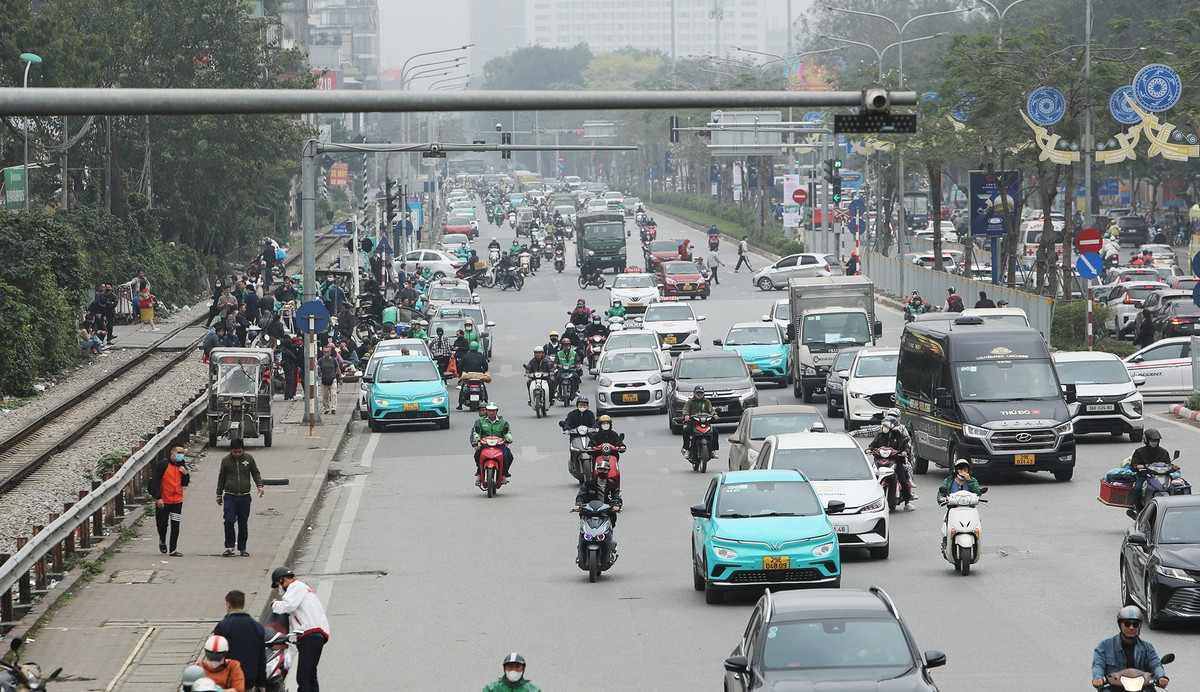 Tuyen pho nao o Ha Noi tai xe 