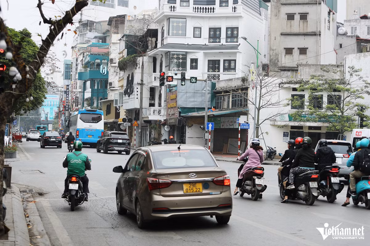 Tuyen pho nao o Ha Noi tai xe 