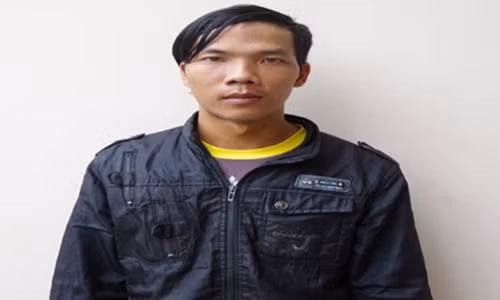 Đối tượng Lê Minh Trung (ảnh: C.A)