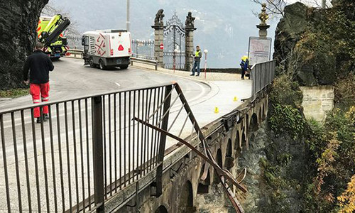 Hiện trường vụ tai nạn.