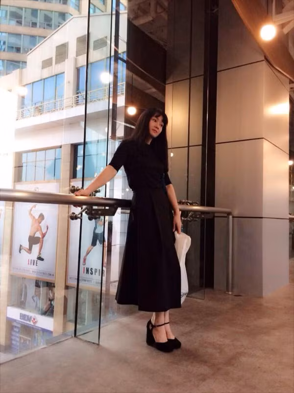 Nhan sắc hiện tại của Quách Thu Phương.