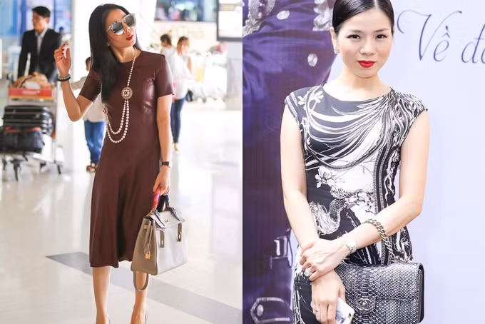 Nổi tiếng là người có cuộc sống cá nhân kín đáo, Lệ Quyên nhiều lần gây chú ý khi khoe khéo những chiếc túi hiệu của Hermes hay Chanel với giá trị từ 100-300 triệu đồng.