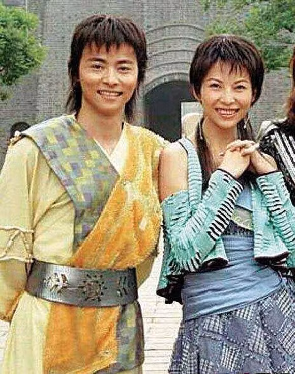 Thái Thiếu Phân quen biết Trương Tấn khi quay bộ phim Thủy nguyệt động thiên