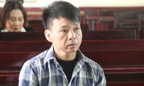 Bị cáo Trần Bảo Ngọc tại phiên xử của TAND tỉnh Hà Tĩnh.