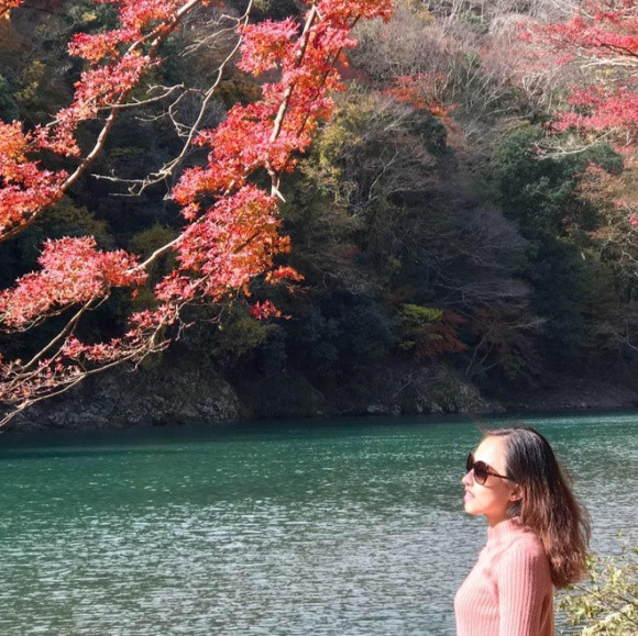 Chị gái Hương Giang đang sinh sống ở Nhật Bản.