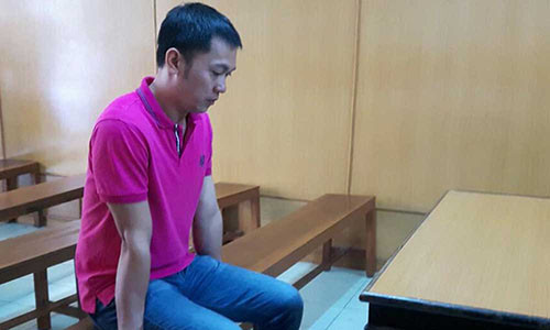 Bị cáo Đặng Thanh Thiện.