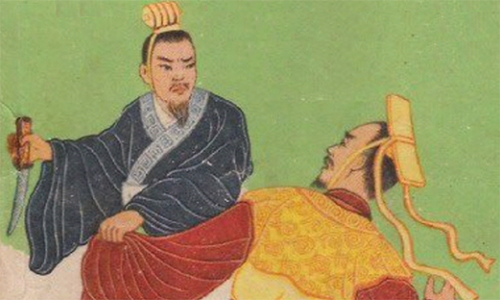 Thích khách rút đao hành động (Hình minh họa).