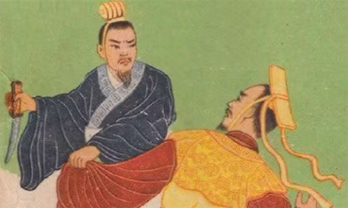 Thích khách rút đao hành động (Hình minh họa).