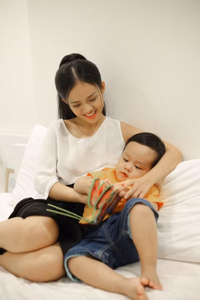 Con là động lực để Thanh Trúc phấn đấu mỗi ngày.