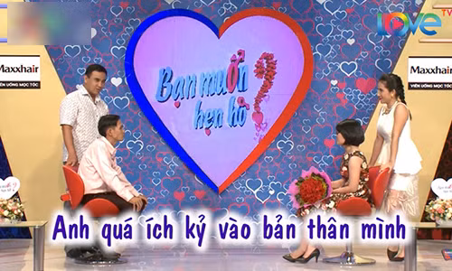 Tiến Cường - Bích Mận là cặp đầu tiên không tiến hành màn bấm nút chọn nhau tại "Bạn muốn hẹn hò".