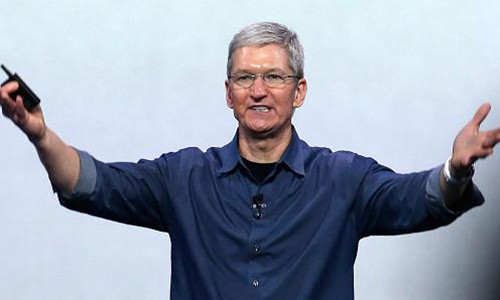 CEO Apple Tim Cook (ảnh CNBC).