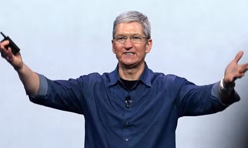 CEO Apple Tim Cook (ảnh CNBC).
