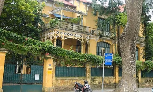 Ngôi biệt thự số 34 Hoàng Diệu.