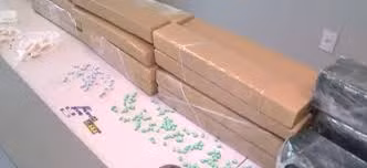 Cảnh sát thu giữ muối tắm trong một lần đột kích.