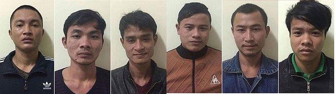 Các đối tượng liên quan đến vụ án (Hình: cand.com.vn)