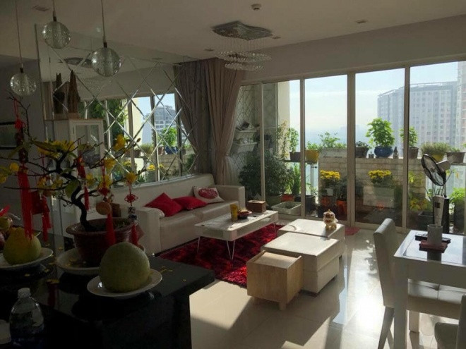 Không gian căn hộ mà diễn viên Dương Hoàng Anh đang rao bán.