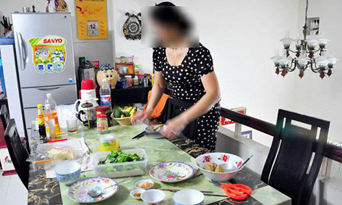 Choang vang so thich quai dan cua giup viec U60 voi chong toi