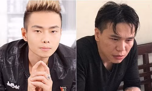 Ca sĩ Nam Khang (trái) chia sẻ về mối quan hệ giữa ca sĩ Châu Việt Cường (phải) và Đỗ Phượng Anh.