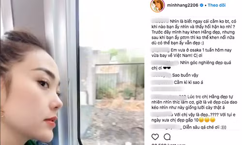 Khán giả một lần nữa tranh cãi về cằm của Minh Hằng.