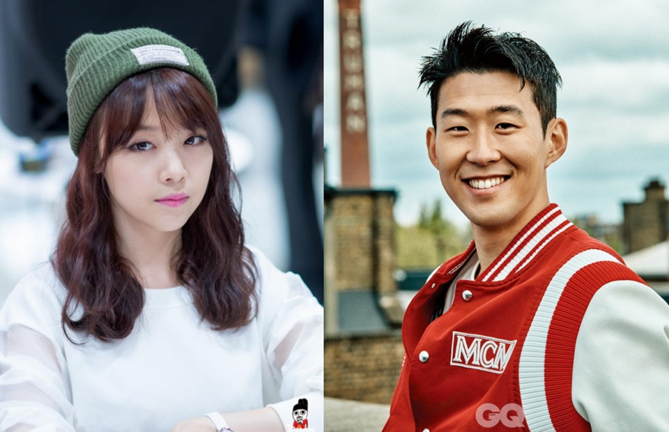 Ngày 16/10/2014, chưa đầy 4 tháng sau khi công bố hẹn hò, Son Heung Min tuyên bố đã chia tay giọng ca của nhóm Girl's Day. Quản lý của Min Ah cho biết khoảng cách địa lý và lịch làm việc (Son Heung Min khi đó đang thi đấu tại châu Âu) khiến hai người xa cách. Truyền thông Hàn Quốc tiết lộ trong 4 tháng hẹn hò, nữ thần tượng chỉ gặp được Son Heung Min 2 lần: một lần khi bị The Fact bắt gặp và một lần để nói lời chia tay.