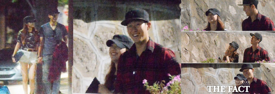 Son Heung Min - Min Ah (Girl's Day): Ngày 29/7/2014, trang The Fact công bố hình ảnh hẹn hò bí mật của cầu thủ Son Heung Min cùng mỹ nhân nhóm Girl's Day, Min Ah. Theo tiết lộ của đại diện hai phía, chân sút 26 tuổi và nữ thần tượng chỉ vừa bắt đầu tìm hiểu, buổi hẹn bị bắt gặp cũng là lần đầu tiên hai người đi chơi riêng. Sau khi hình ảnh được công bố trên báo chí, 2 người chính thức xác nhận có cảm tình với đối phương.