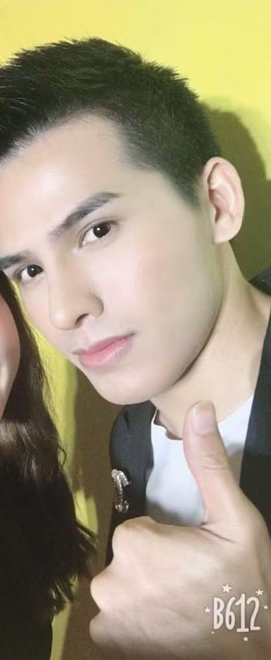 Hình ảnh được cho là gương mặt mới của Quốc Thiên.