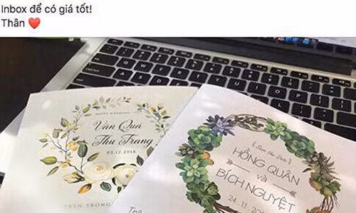 Cuoi ngat voi gai tre ban lai thiep moi dam cuoi co cho ngoi dep