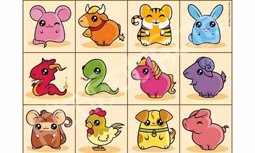 12 con giáp của Trung Quốc (Ảnh: Internet)