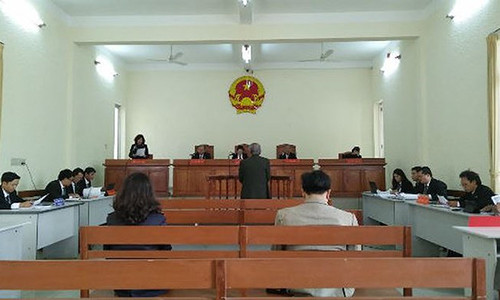 Phiên tòa tháng 5/2017.