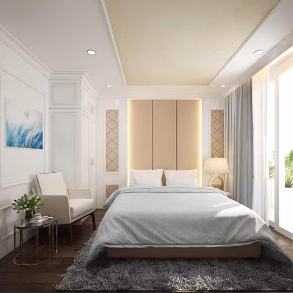 Các phòng ngủ trong căn hộ.