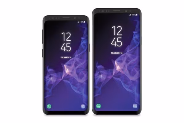 Ảnh báo chí được cho là Galaxy S9 rò rỉ.