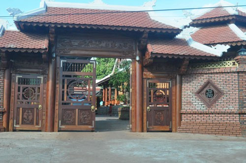 Một căn nhà gỗ tại địa bàn huyện Ia Grai, tỉnh Gia Lai.