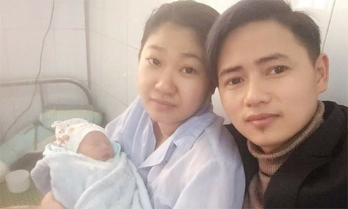 Gia đình nhỏ của anh Cường Nguyễn vừa chào đón một thiên thần nhỏ.