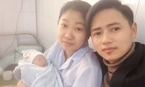 Gia đình nhỏ của anh Cường Nguyễn vừa chào đón một thiên thần nhỏ.