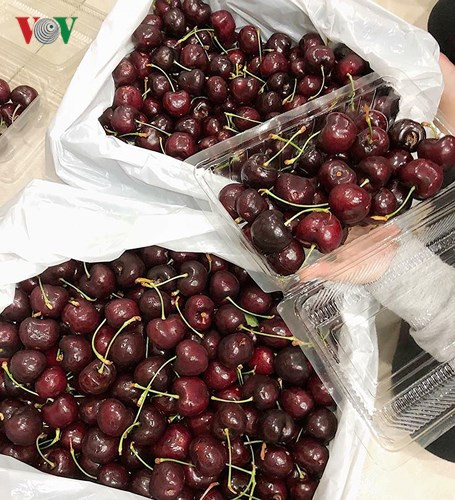 Cherry thường được đóng hộp nhiều kích cỡ, mỗi hộp từ 1 - 3kg, thậm chí 5kg, tùy theo yêu cầu của khách.