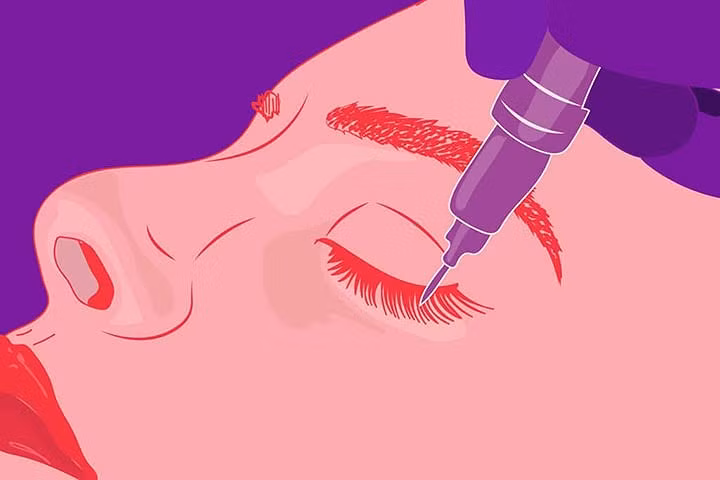 Nhuộm lông mi: Một số chất hóa học có thể tìm thấy trong thuốc nhuộm này có thể làm bạn mất tất cả lông mi vĩnh viễn. Trong trường hợp xấu nhất, nó có thể gây mù loà nếu ko được dùng đúng cách.