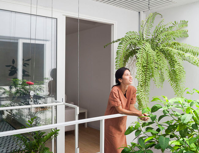 Ngôi nhà rộng 300 mét vuông và nằm trong một khu phố yên tĩnh thuộc khu dân cư ở Bangkok, Thái Lan. Nó được cải tạo từ ngôi nhà 27 năm tuổi và đã bị bỏ hoang tới 15 năm. Câu chuyện về ngôi nhà này bắt đầu khi chủ nhà nỗ lực tìm kiếm một nơi có khả năng hiện thực hóa ngôi nhà mơ ước mà cặp vợ chồng trẻ hình dung.