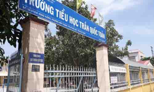 Trường Tiểu học Trần Quốc Toản, nơi cô giáo L.H. đang công tác. Ảnh: VTC new