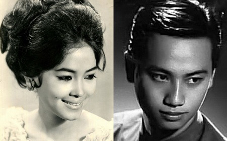 Túy Hồng và Lam Phương khi còn trẻ. Ảnh: Tư liệu