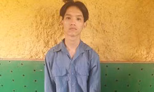 Phúc tại cơ quan điều tra.