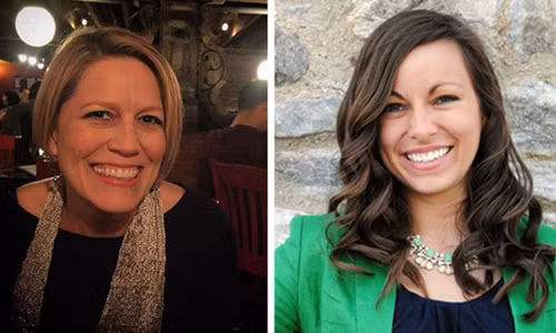 Jennair Gerardot, 48 tuổi (bên trái) đã bắn chết nhân tình của chồng Meredith Chapman, 33 tuổi (bên phải).