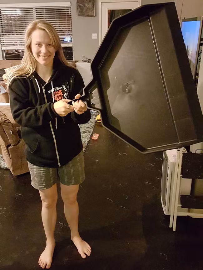 Phải to thế này hốt mới được nhiều rác.