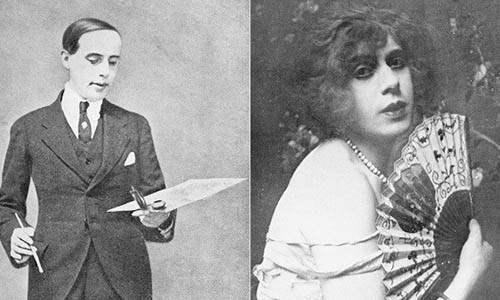 Einar Wegener và Lili Elbe: cùng một con người trong hai giai đoạn cuộc đời.