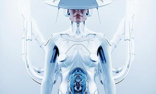 Những tiến bộ về trí tuệ nhân tạo có thể robot hóa cơ thể con người giúp con người có thể sống tiếp sau khi xương thịt "hết hạn sử dụng". Ảnh: Daily Mail