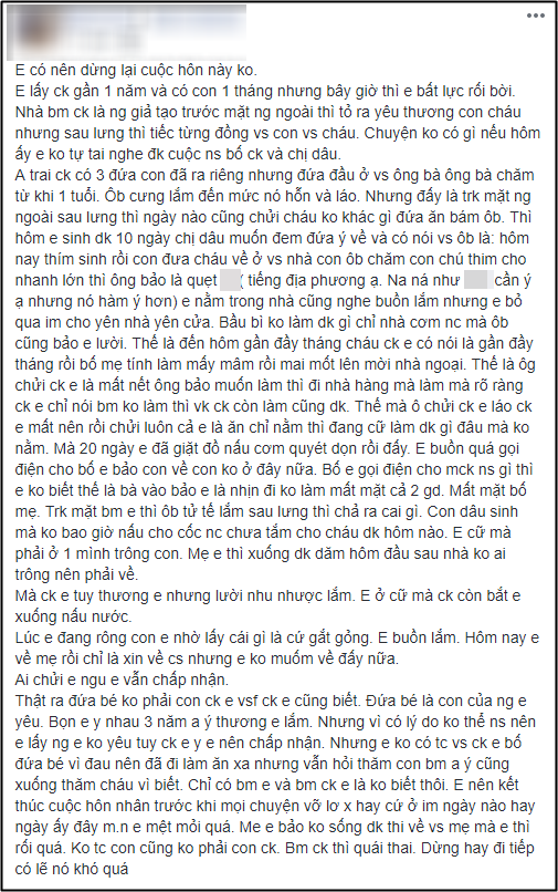 Câu chuyện ban đầu yêu thương bao nhiêu thì sau ngán ngẩm bấy nhiêu.