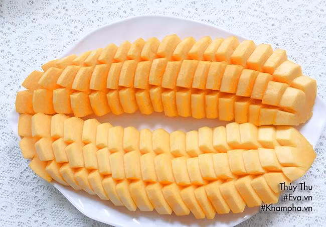 Món tráng miệng: Đu đủ