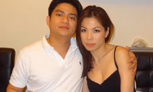 Bà Ngọc - ông Thái thuở còn mặn nồng.